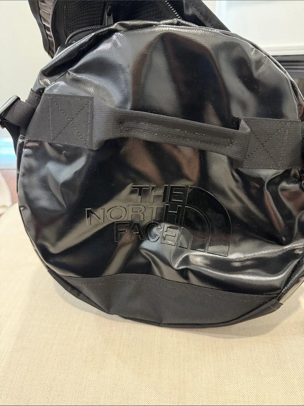 The North Face Black Men's Duffel Sling Bag/ backpack